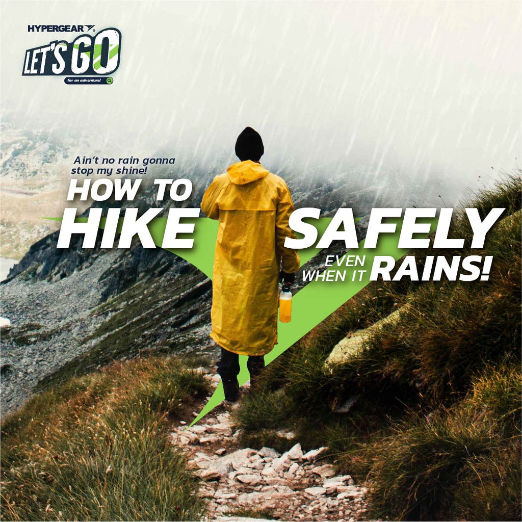 How To Hike Safely In The Rain